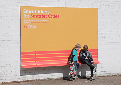کمپین تبلیغاتی شرکت آی بی ام با عنوان Smart_ideas_for_smarter_cities