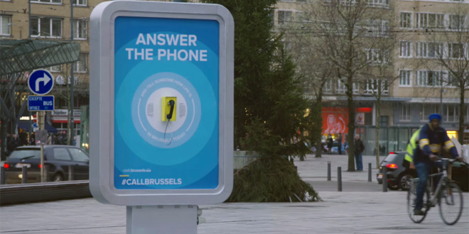 کمپین تبلیغاتی «با بروکسل تماس بگیر» در جهت ترویج گردشگری